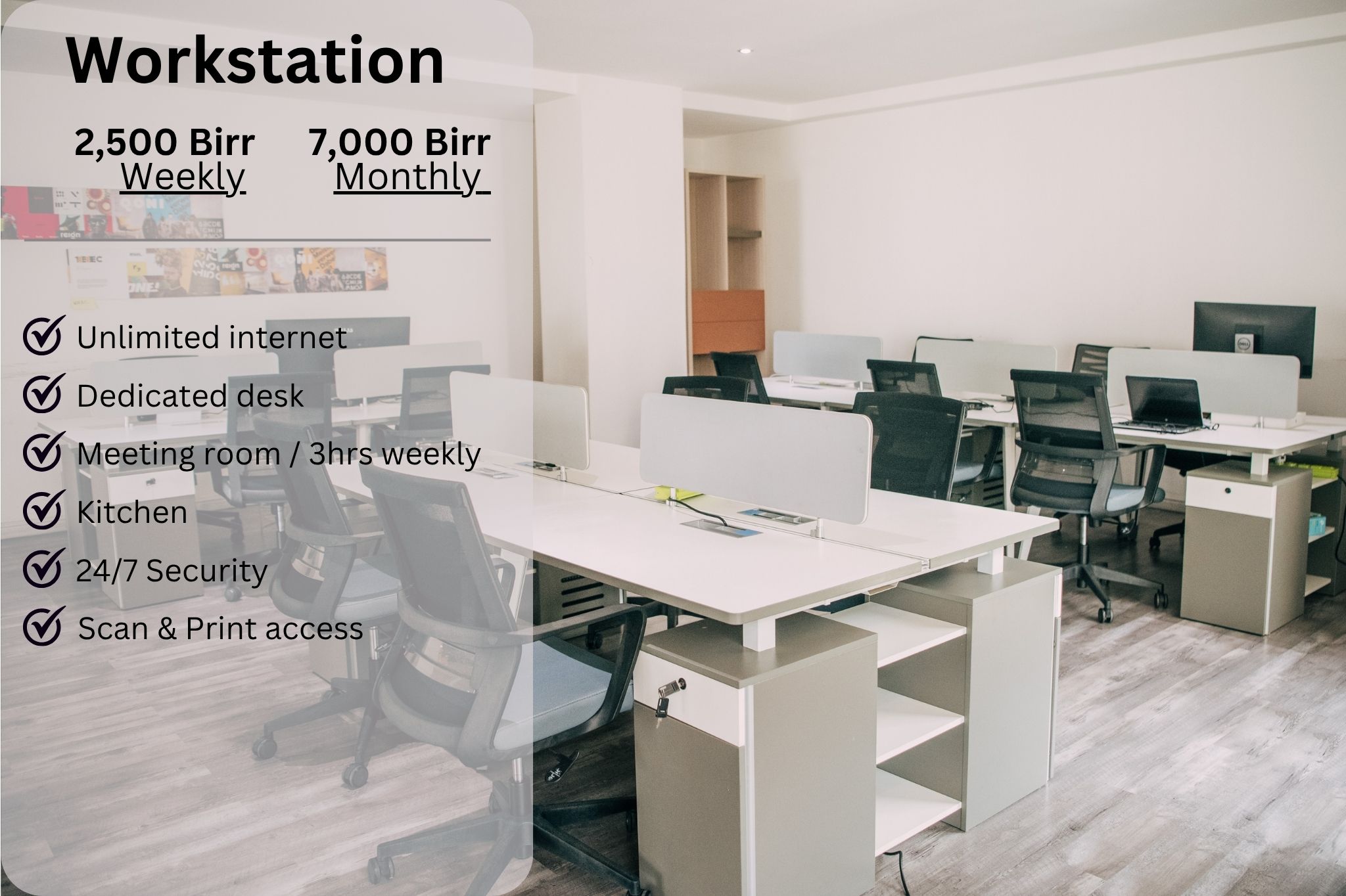 Dedicated desk at 1888EC